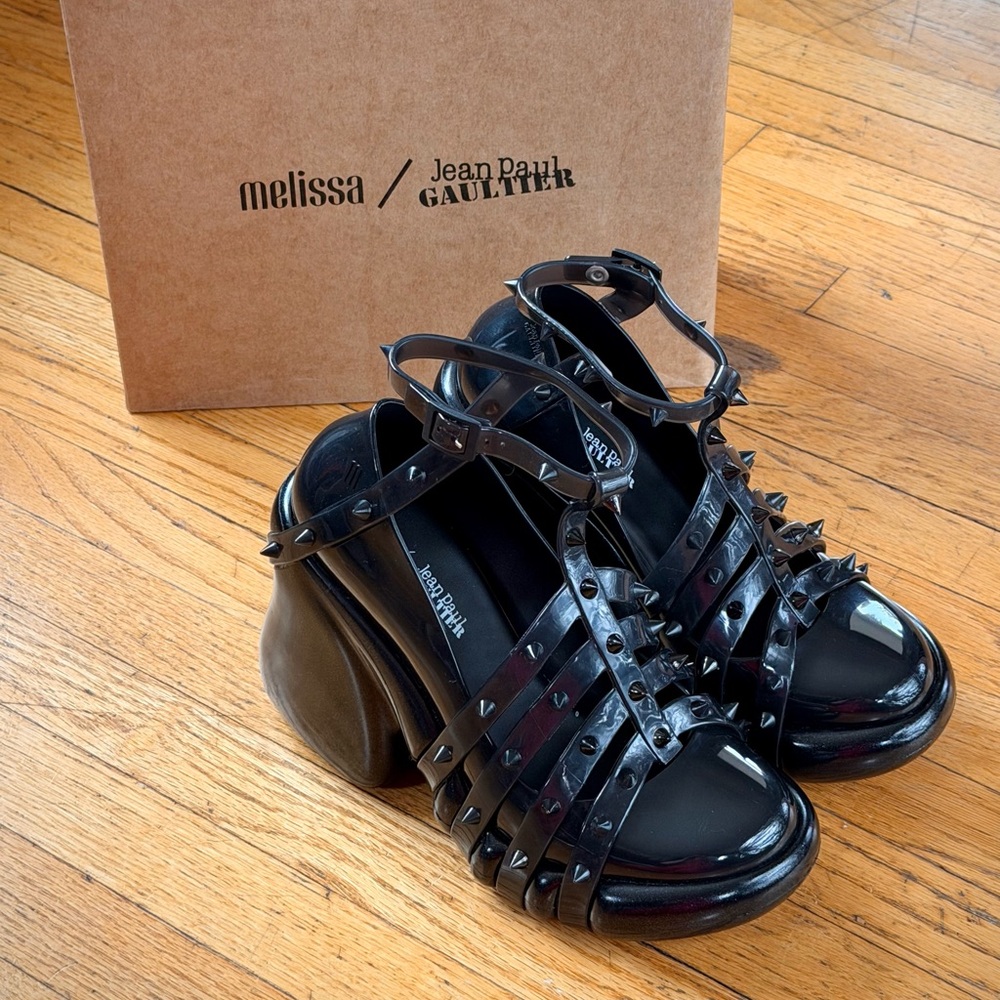 Melissa x Jean Paul Gaultier Punk Love Pump Heels NIB Size 10 Rare
